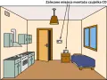 Zalecane miejsca montażu czujnika czadu: na ścianie, blisko sufitu, w pobliżu łóżka i kuchni.
