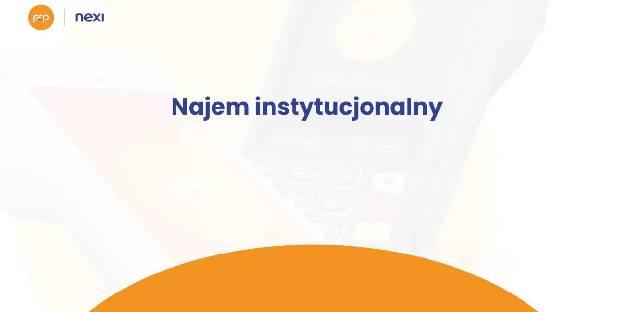 NEXI i PSP oferują rozwiązania dla najmu instytucjonalnego. Terminal płatniczy z klawiaturą numeryczną.