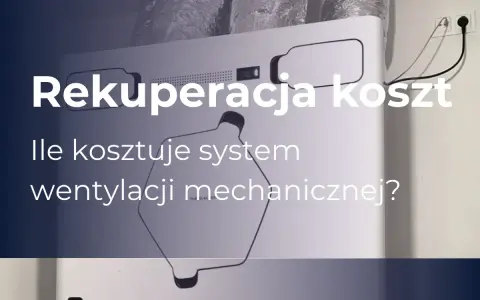 Rekuperacja koszt: ile kosztuje system wentylacji mechanicznej? Białe urządzenie z podłączonymi przewodami.
