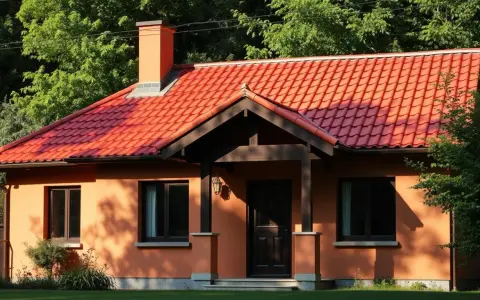 Czerwony dach jaka elewacja - idealne kolory, które zachwycą
